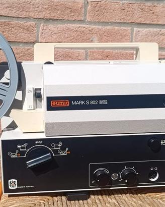 Proiettore a pellicola Eumig Mark S802 funzionante