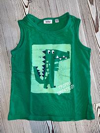 Lotto canotte bambino tg.98cm