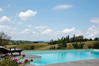 Appartamento in villa con piscina