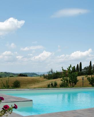 Appartamento in villa con piscina