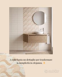 Rivestimento ACIF Beige 31,5x52 cm - Piastrelle