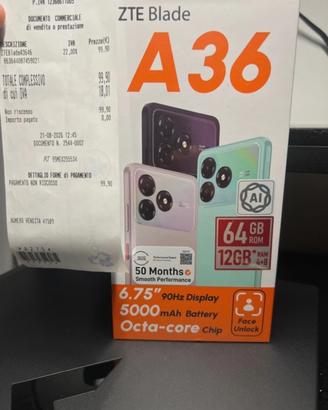 Telefono ZTE Blade A36