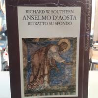 Anselmo d'aosta ritratto su sfondo inos biffi - co