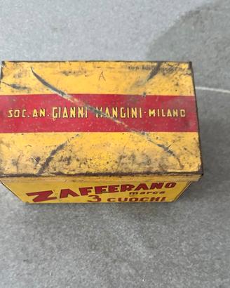 Scatola latta vintage