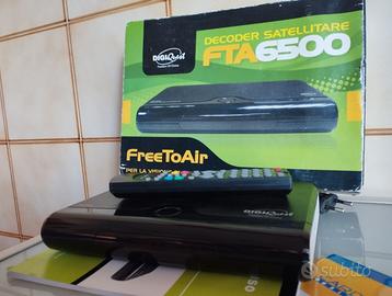 Decoder Satellitare DIGIQUEST FTA6500