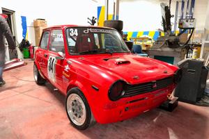 Autobianchi 112 slalom pista salita