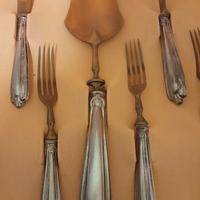 Posate argento 800 lama Solingen