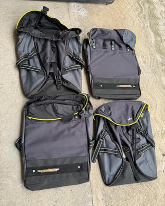 4 Borse posteriori bici