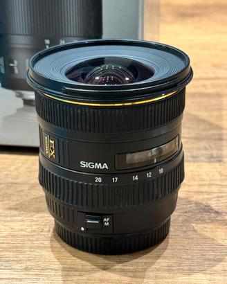 Obiettivo sigma 10-20 grandangolo Canon