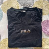 T-shirt Fila Donnamanica lunga Logo taglia S