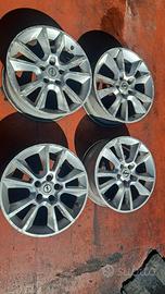 4 Cerchi Lega Opel Zafira B, Astra H R17 