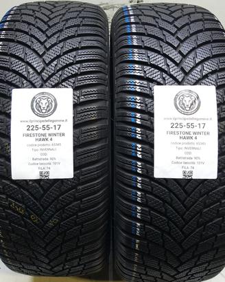 2 GOMME 225 55 17 FIRESTONE A65345
