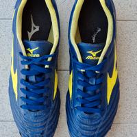 Scarpe calcio Mizuno Fortuna gialle e blu, tag. 44
