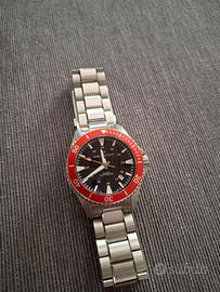 Hamilton Kaki Navy Scuba ghiera rossa - 40mm