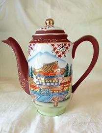 Teiera porcellana cinese vintage 