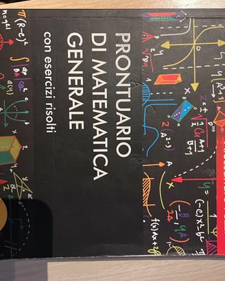 PRONTUARIO DI MATEMATICA GENERALE