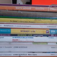 libri scolastici 1 media Milizia Oria