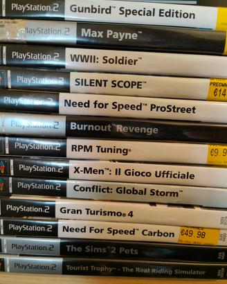 giochi originali playstation 2 