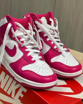 Nike Dunk High White/Pink Prime