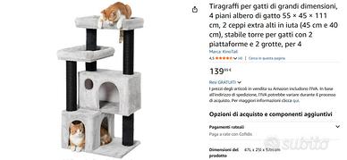 Tiragraffi per gatti