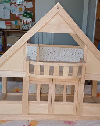 Dollhouse Plan Toys 7110 - Casa in legno