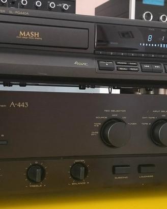 Pioneer A 443 + Technics