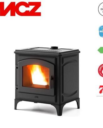 STUFA A PELLET 8 KW VENTILATA DECO' 8 MCZ