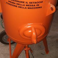 sabbiatrice protech 60lt con comando a distanza 