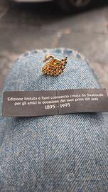 Spilla Cigno Swarovski Centenario 1895-1995 – Ediz