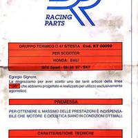 Scooter Honda Bali SFX Sport-SH50 ‘97-SKY