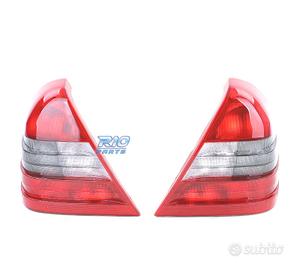 FANALI MERCEDES CLASSE C W202 93-97 ROSSO BIANCO