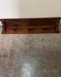 Attaccapanni vintage in legno