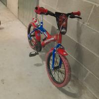 Bicicletta Di spiderman per bambini 