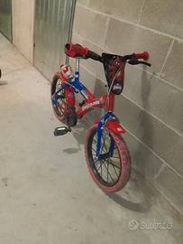 Bicicletta Di spiderman per bambini 