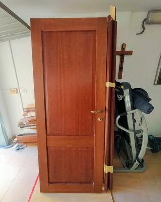 porte interne in legno ciliegio usate
