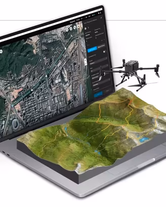 Software DJI TERRA e DJI Modify FOTOGRAMMETRIA