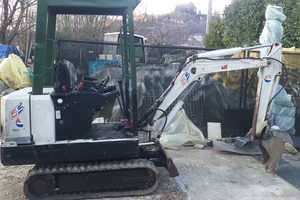 Miniescavatore bobcat 320 escavatore