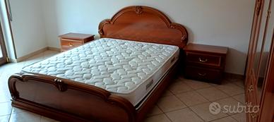 letto matrimoniale completo di rete 
