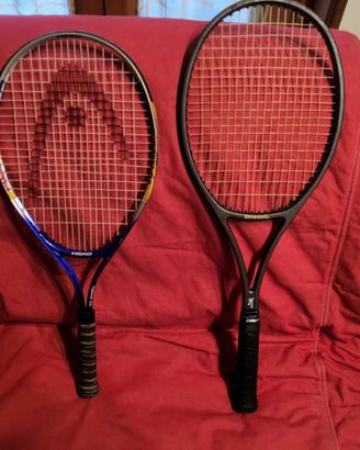 2 racchette da tennis per principianti