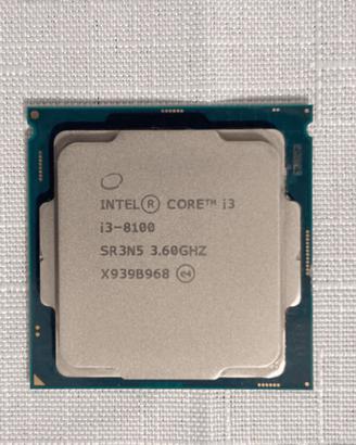 Intel i3-8100 - LGA1151 - 8 gen