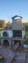 Barbecue/forno per esterno