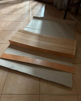 18 doghe in legno di ricambio per letto