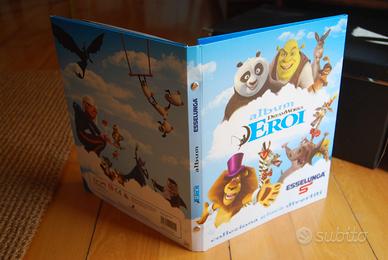 DreamWorks Eroi Album Raccoglitore Card Esselunga