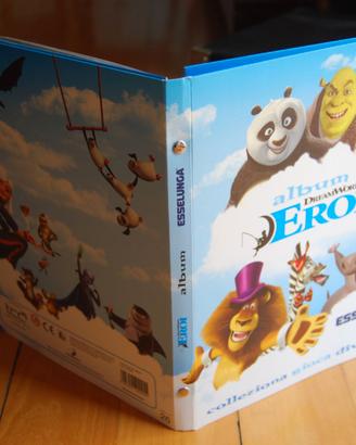 DreamWorks Eroi Album Raccoglitore Card Esselunga