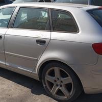 AUDI A3 anno 2006 5 porte cilindrata 1968 KW 103 g