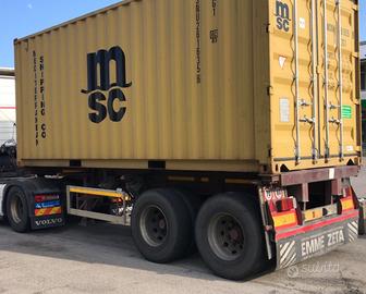 Rimorchio Porta Container Cardi 20 piedi