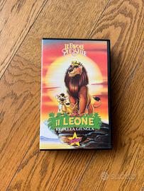 Il Leone RE DELLA GIUNGLA VHS