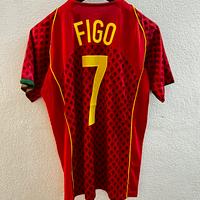 Maglia Figo Portogallo retrò