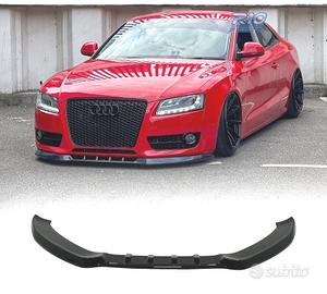 SPOILER LIP AUDI A5 S LINE 07-12 NERO LUCIDO