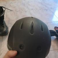 Casco per sci/snowboard Black Hole nero.